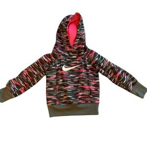 Nike 2t Girls Pink and Gray Hoodie